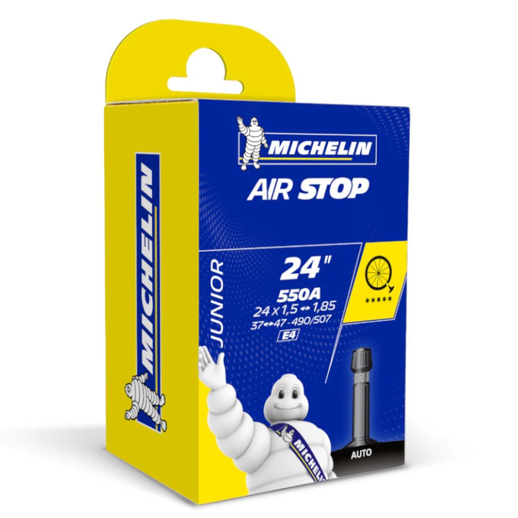 Cámara de aire Michelin  Airstop Butyl Junior - Presta - Schrader - Image 5