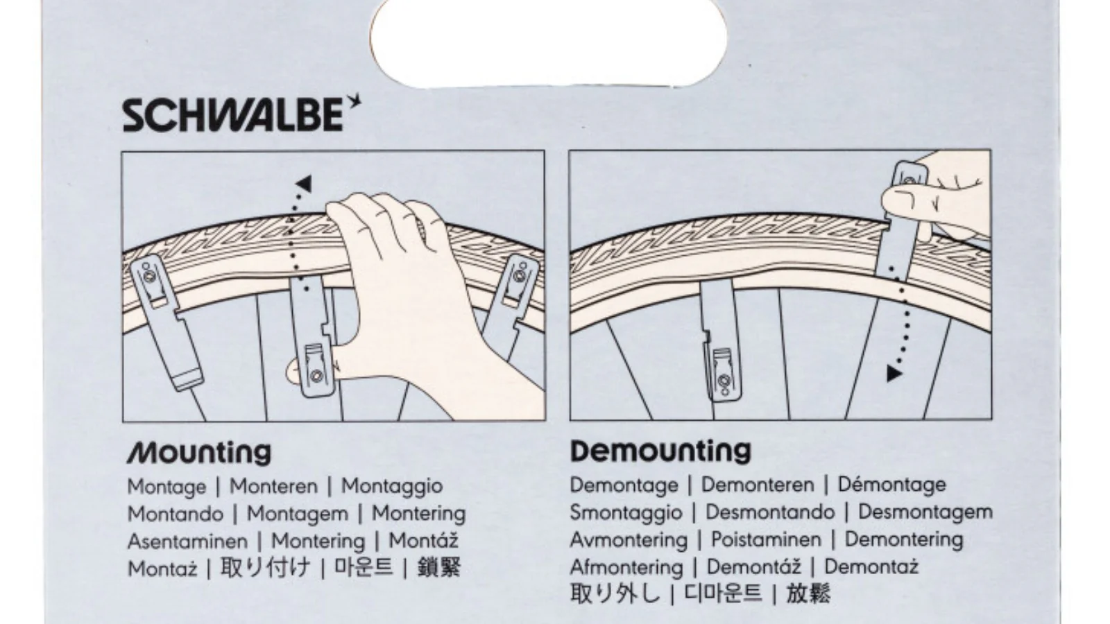 Desmontables para cubiertas Schwalbe - Juego de 3 Unidades - Image 4