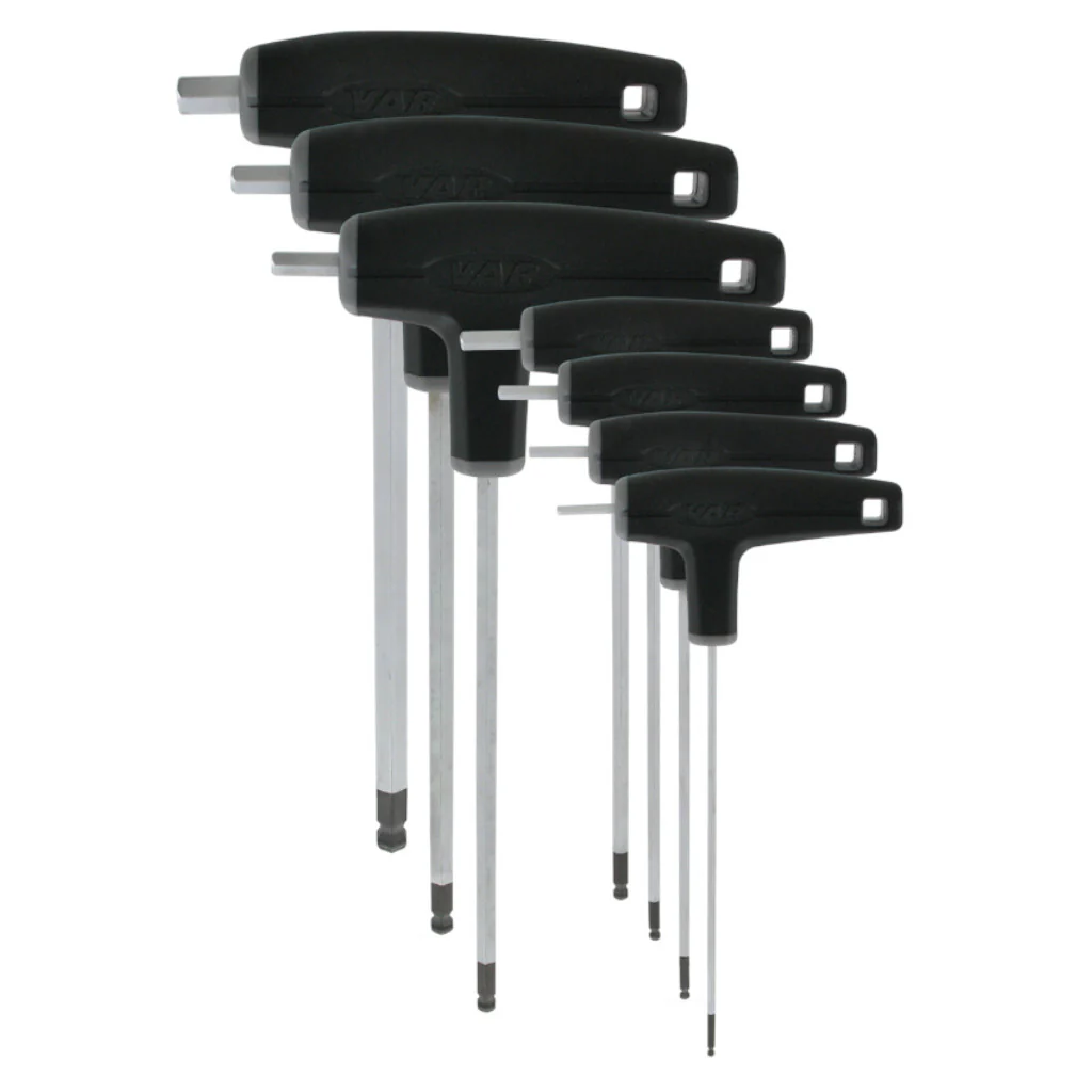 Kit de 7 Llaves Hexagonales con Puntas Esféricas Var CL-09800-02/08