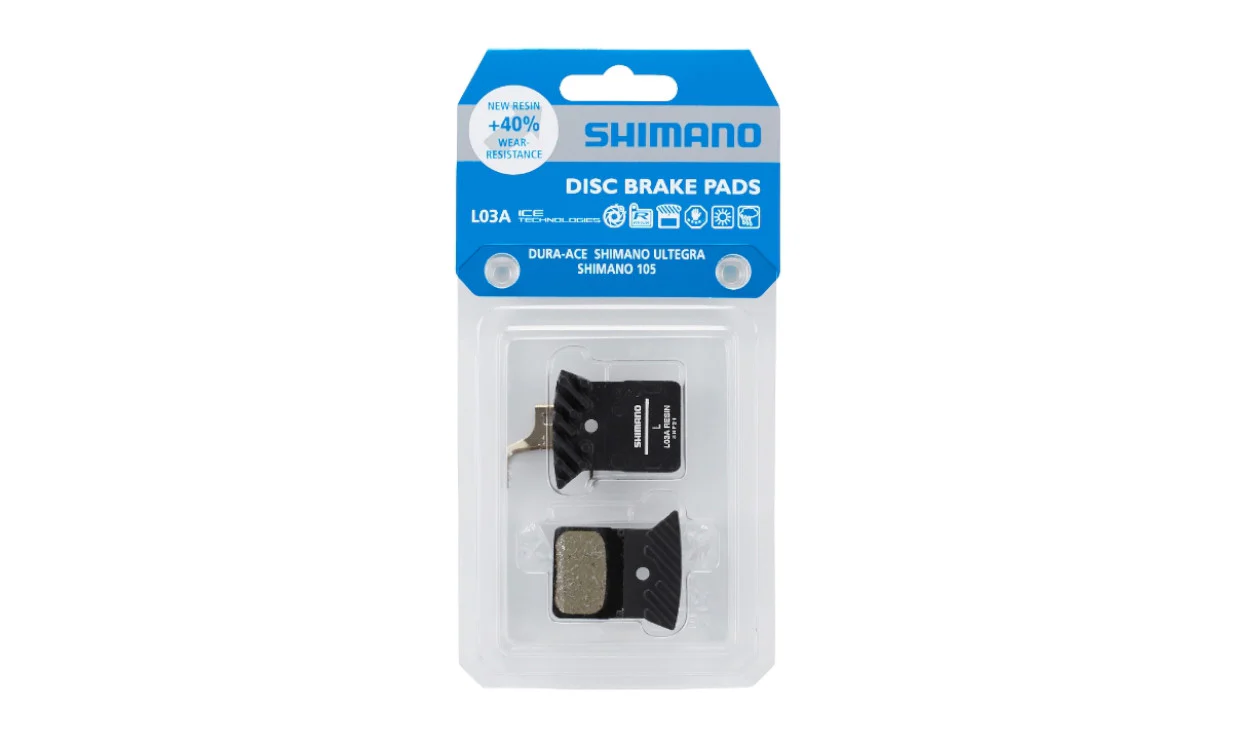 Pastillas Shimano L05A-RF - Para Shimano GRX / Deore XT / SLX / Dura-Ace / Ultegra / 105