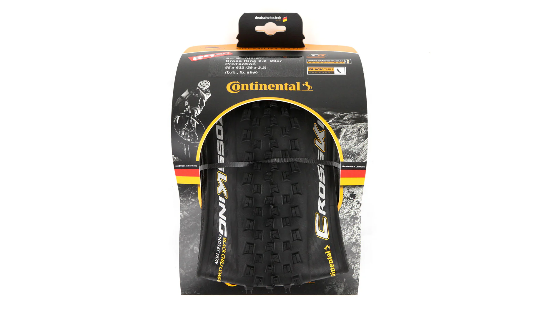 Cubierta Continental Cross King - Black Chili - Protection - Tubeless Ready - Image 3