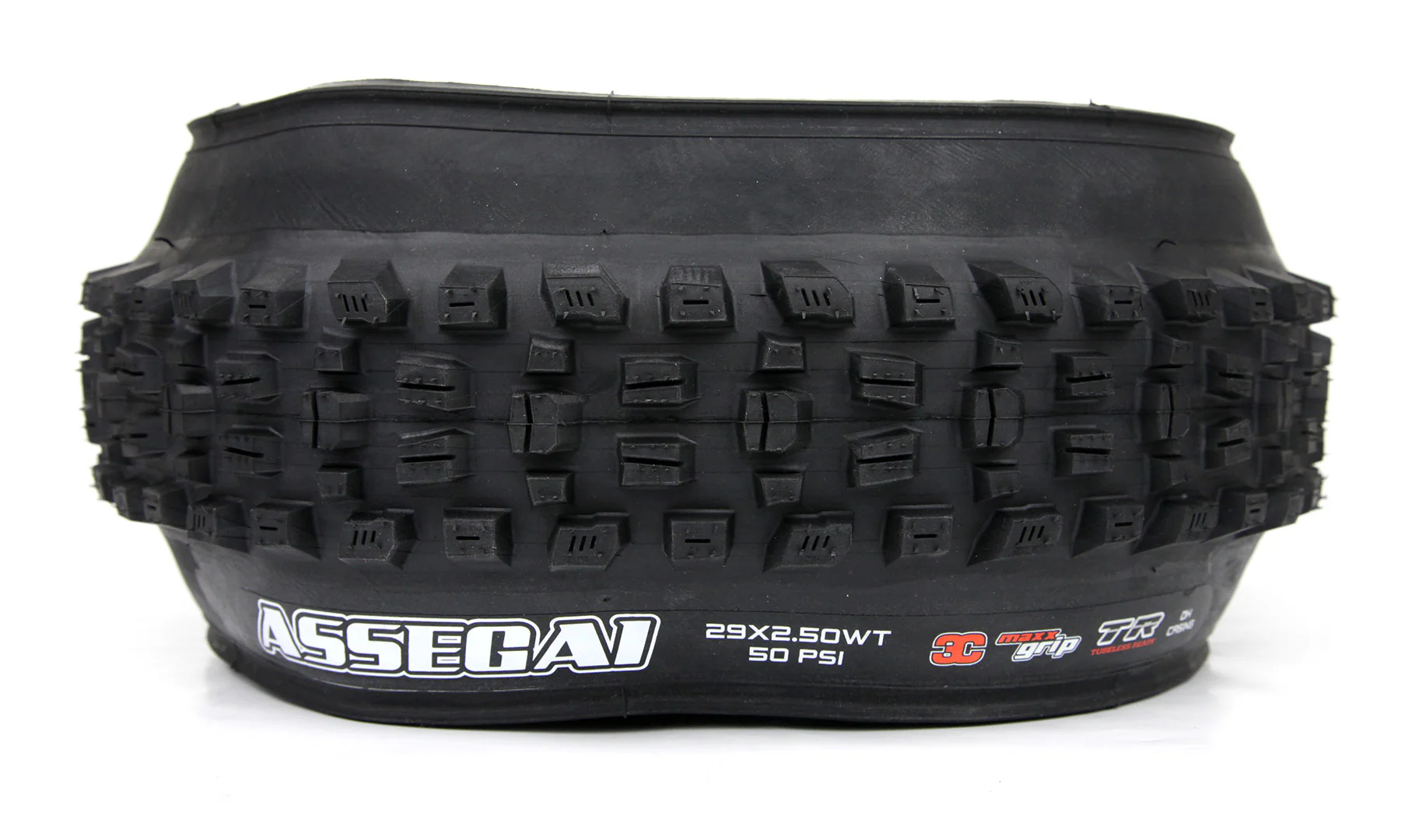 Cubierta Maxxis Assegai DH Casing - 3C Maxx Grip - DH Casing - Wide Trail  - Tubeless Ready - Image 6