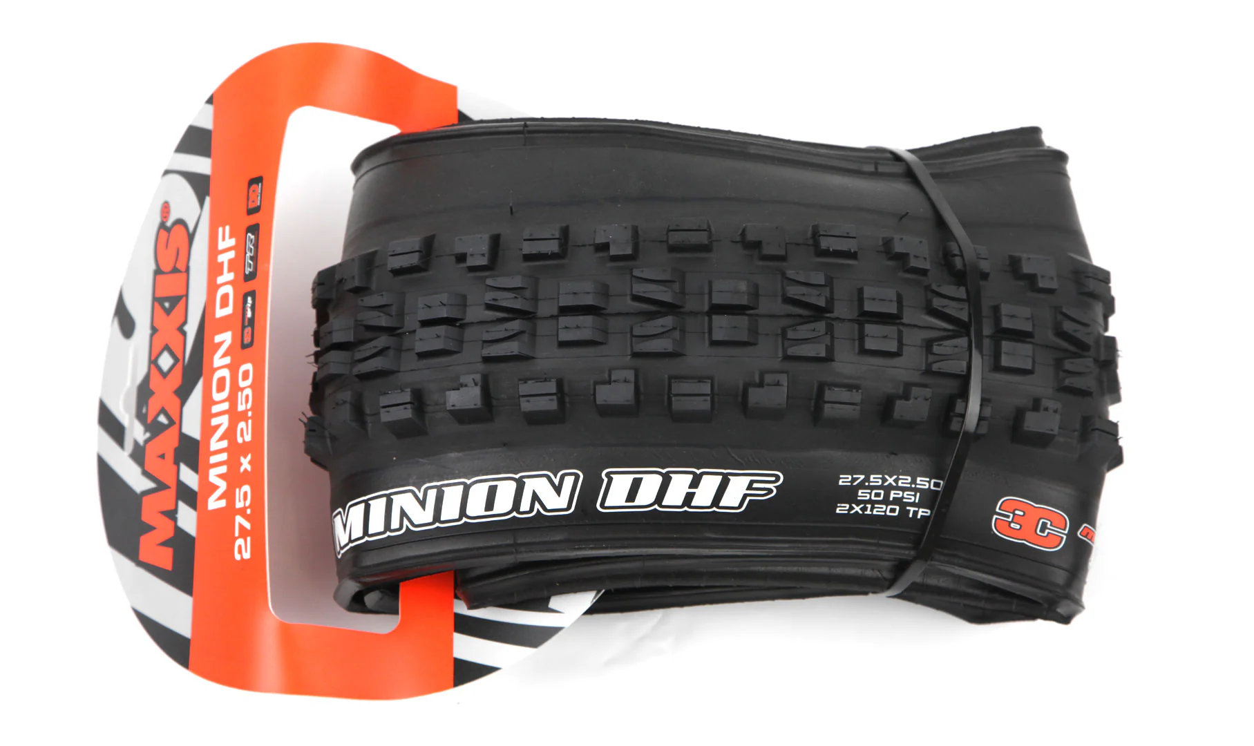 Cubierta Maxxis Minion DHF DD - 3C Maxx Grip - Double Down - Wide Trail - Tubeless Ready - Image 3