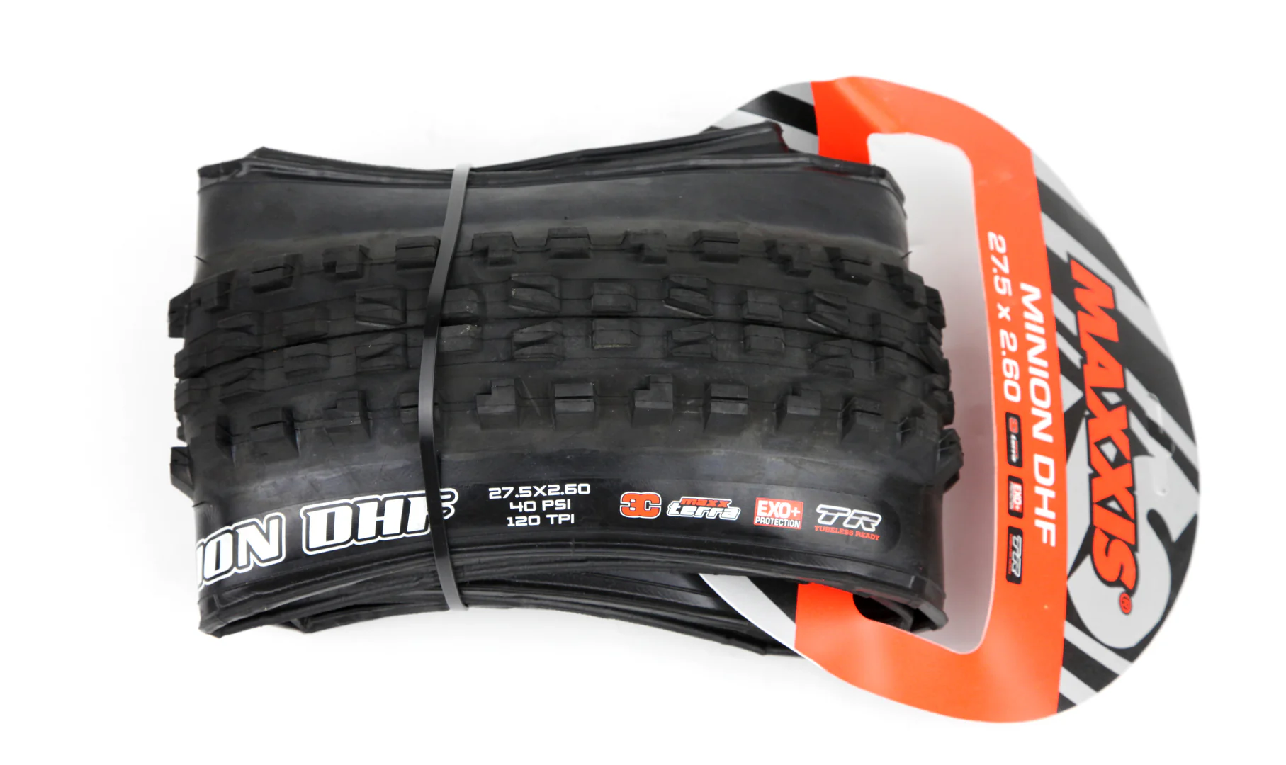 Cubierta Maxxis Minion DHF EXO+ - 3C Maxx Terra - EXO Plus Protection - Wide Trail - Tubeless Ready - Image 3