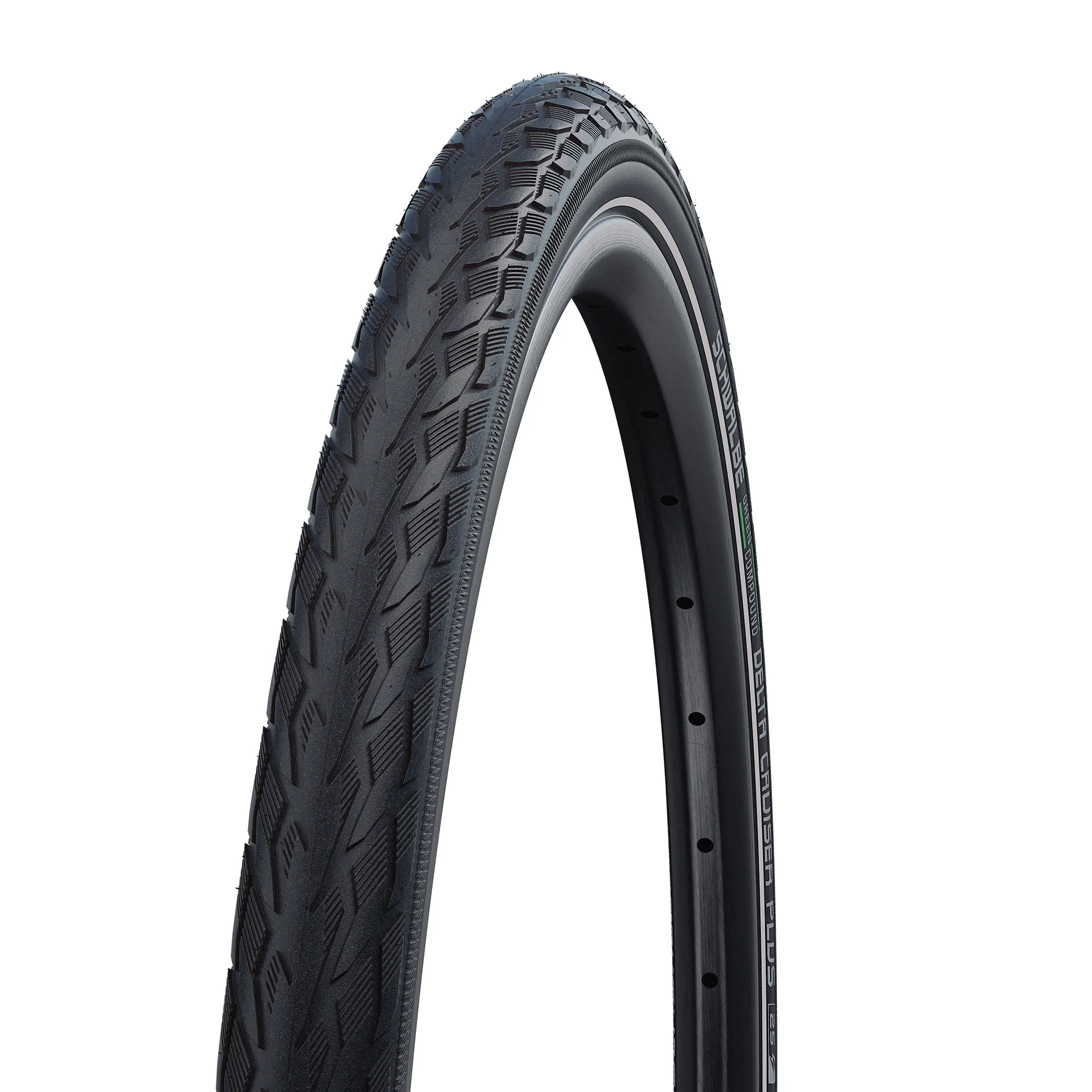 Cubierta Schwalbe Delta Cruiser Plus 28 pulgadas Green Compound - Puncture Guard - Image 5