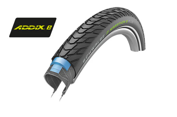 Cubierta Schwalbe Marathon E-Plus 27.5" - Addix E - TwinSkin - Smart DualGuard - Image 2