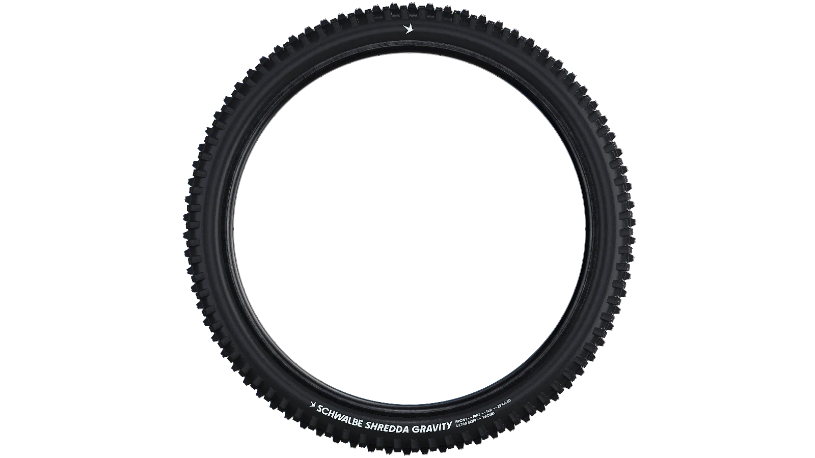 Cubierta Schwalbe Shredda Front Gravity Pro - Radial - Addix Ultra Soft - Tubeless Ready - Image 3