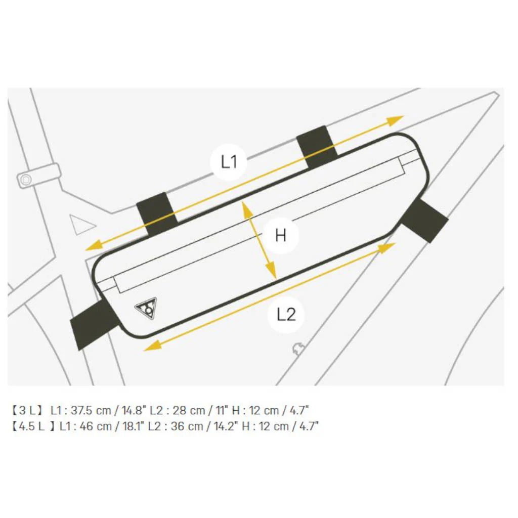 Bolsa de cuadro Topeak Midloader - 4,5 Litros - Image 3